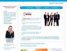 Tablet Screenshot of content-professionals.com